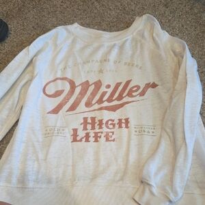 High Life Women's Cream Sweatshirt